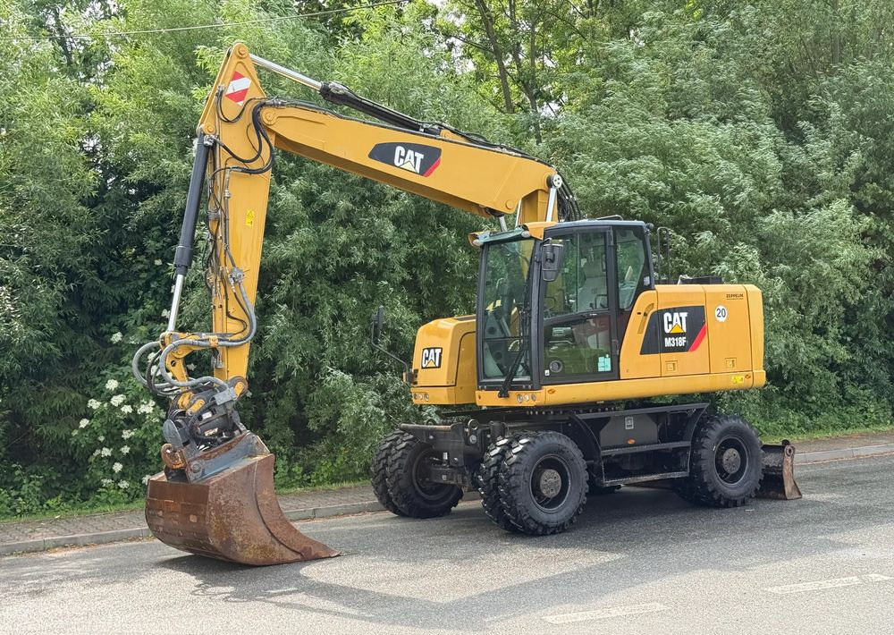 Riteņu ekskavators Caterpillar CAT 318 F * Powertilt * Sprowadzony* 9700 MTG * Caterpillar * Stan Perfekcyjny: foto 15