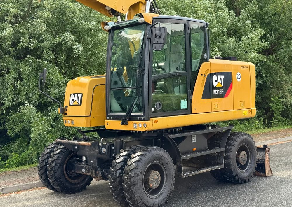 Riteņu ekskavators Caterpillar CAT 318 F * Powertilt * Sprowadzony* 9700 MTG * Caterpillar * Stan Perfekcyjny: foto 17