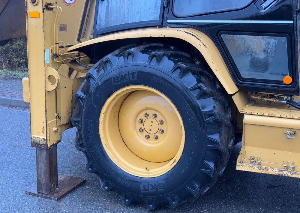 Ekskavators-iekrāvējs Caterpillar * Koparko Ładowarka * CAT 428 c * Caterpillar  * Stan Dobry: foto 9