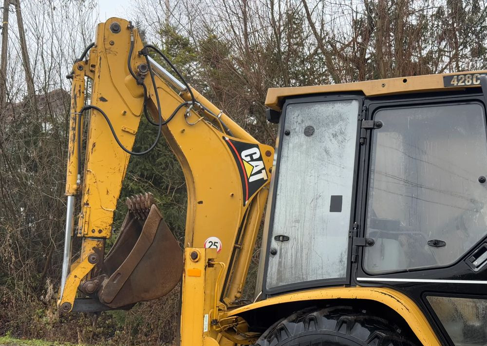 Ekskavators-iekrāvējs Caterpillar * Koparko Ładowarka * CAT 428 c * Caterpillar  * Stan Dobry: foto 10