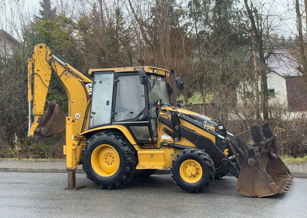 Ekskavators-iekrāvējs Caterpillar * Koparko Ładowarka * CAT 428 c * Caterpillar  * Stan Dobry: foto 12