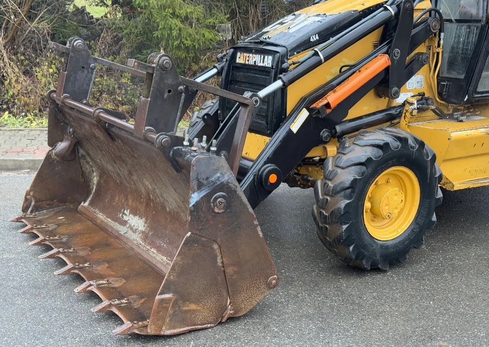 Ekskavators-iekrāvējs Caterpillar * Koparko Ładowarka * CAT 428 c * Caterpillar  * Stan Dobry: foto 13