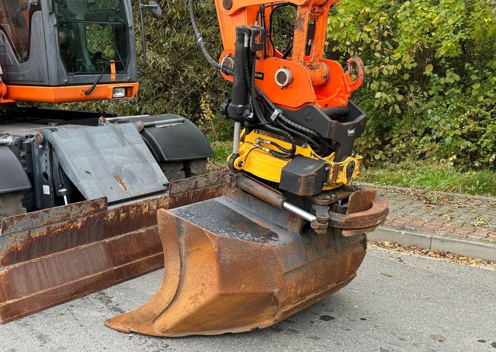 Doosan * DOOSAN DX160W *ROTOTILT* GPS 2D Leica * Sprowadzona * Stan Perfekcyjny * Koparka Kołowa * - Riteņu ekskavators: foto 3 Doosan * DOOSAN DX160W *ROTOTILT* GPS 2D Leica * Sprowadzona * Stan Perfekcyjny * Koparka Kołowa * - Riteņu ekskavators: foto 3
