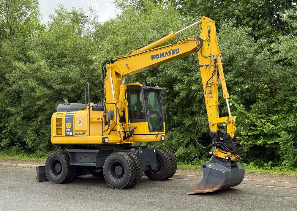 Komatsu * Komatsu PW 148 *ROTOTILT * Sprowadzona * Stan Perfekcyjny * Koparka Kołowa * - Riteņu ekskavators: foto 2 Komatsu * Komatsu PW 148 *ROTOTILT * Sprowadzona * Stan Perfekcyjny * Koparka Kołowa * - Riteņu ekskavators: foto 2