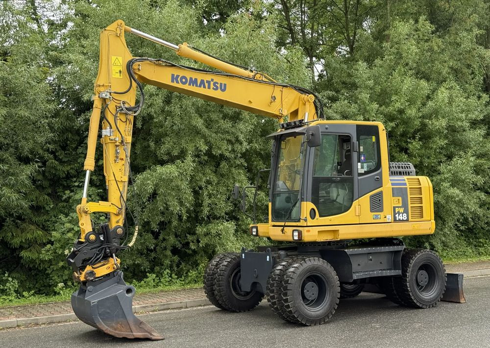Komatsu * Komatsu PW 148 *ROTOTILT * Sprowadzona * Stan Perfekcyjny * Koparka Kołowa * - Riteņu ekskavators: foto 1 Komatsu * Komatsu PW 148 *ROTOTILT * Sprowadzona * Stan Perfekcyjny * Koparka Kołowa * - Riteņu ekskavators: foto 1