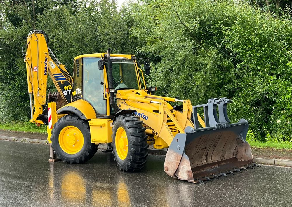 Komatsu * Koparko Ładowarka * Komatsu WB 97 S Utility * - Ekskavators-iekrāvējs: foto 1 Komatsu * Koparko Ładowarka * Komatsu WB 97 S Utility * - Ekskavators-iekrāvējs: foto 1