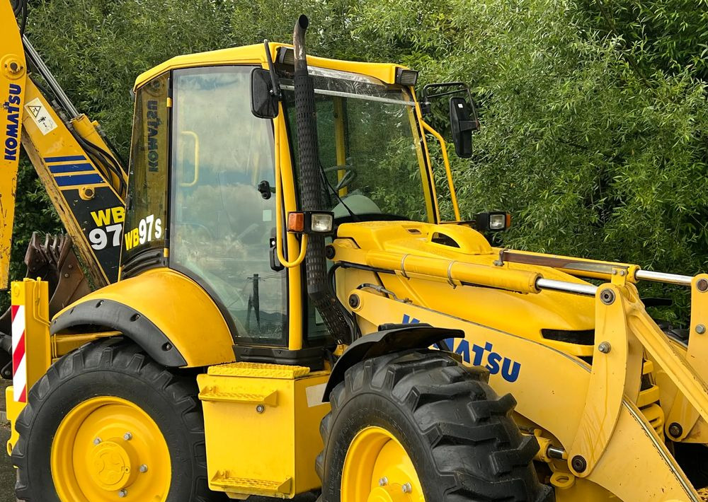 Komatsu * Koparko Ładowarka * Komatsu WB 97 S Utility * - Ekskavators-iekrāvējs: foto 4 Komatsu * Koparko Ładowarka * Komatsu WB 97 S Utility * - Ekskavators-iekrāvējs: foto 4