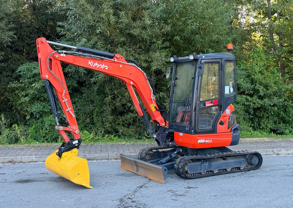 Kubota * Minikoparka * Kubota U 35-3&3 * 3.5 Ton * Sprowadzona * - Mini-ekskavators: foto 1 Kubota * Minikoparka * Kubota U 35-3&3 * 3.5 Ton * Sprowadzona * - Mini-ekskavators: foto 1