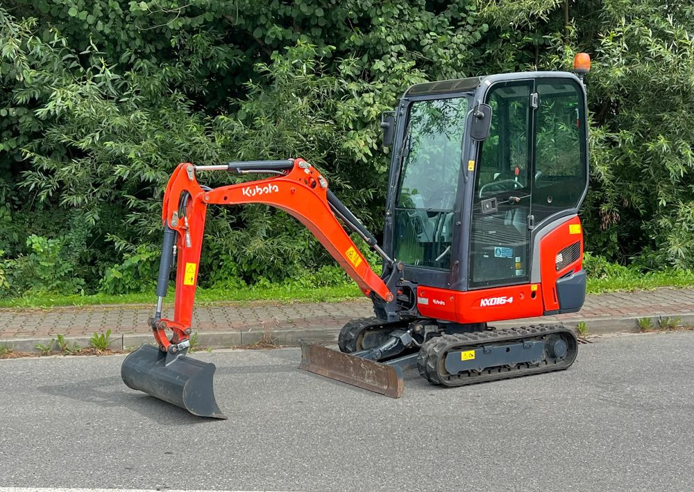 Kubota * Sprowadzona * Minikoparka * Kubota KX 016-4 * - Mini-ekskavators: foto 1 Kubota * Sprowadzona * Minikoparka * Kubota KX 016-4 * - Mini-ekskavators: foto 1