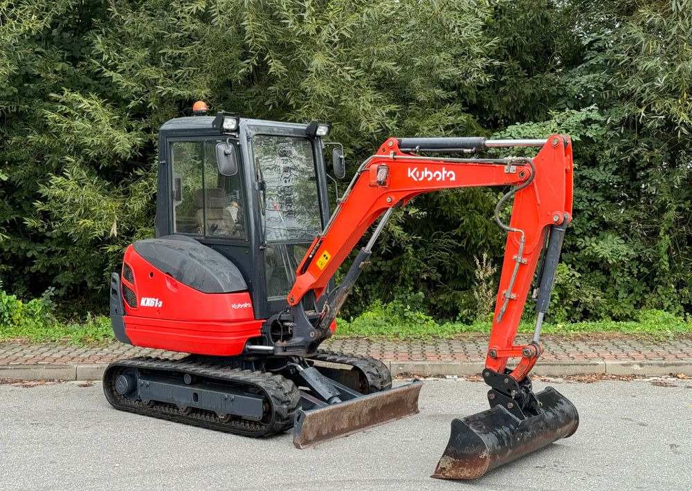 Kubota * Sprowadzona * Minikoparka * Kubota KX61-3 * 2.6 Ton * - Mini-ekskavators: foto 2 Kubota * Sprowadzona * Minikoparka * Kubota KX61-3 * 2.6 Ton * - Mini-ekskavators: foto 2