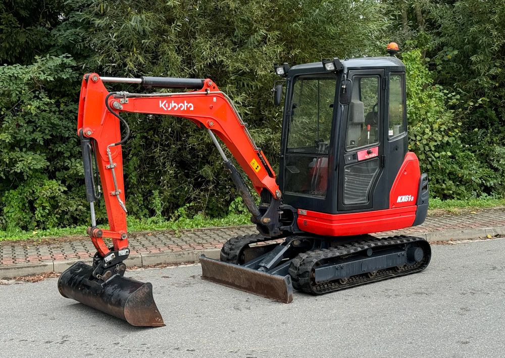 Kubota * Sprowadzona * Minikoparka * Kubota KX61-3 * 2.6 Ton * - Mini-ekskavators: foto 1 Kubota * Sprowadzona * Minikoparka * Kubota KX61-3 * 2.6 Ton * - Mini-ekskavators: foto 1
