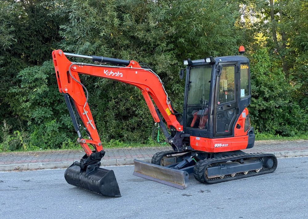 Kubota * Sprowadzona * Minikoparka * Kubota U 35-3&3 * 3.5 Ton * - Mini-ekskavators: foto 1 Kubota * Sprowadzona * Minikoparka * Kubota U 35-3&3 * 3.5 Ton * - Mini-ekskavators: foto 1