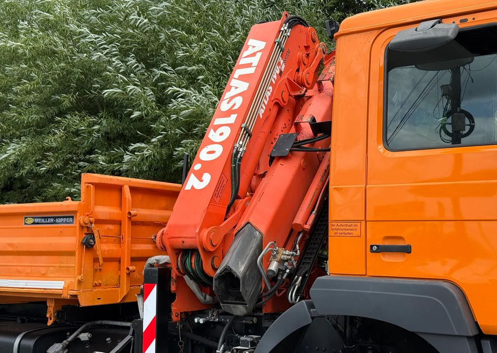 MAN * FE 410 A * MAN * 4x4 * HDS ATLAS 190 * Kiper Wywrotka * Bardzo Dobry Stan * Sprowadzony - Kravas automašīna pašizgāzējs, Kravas auto ar manipulatoru: foto 5 MAN * FE 410 A * MAN * 4x4 * HDS ATLAS 190 * Kiper Wywrotka * Bardzo Dobry Stan * Sprowadzony - Kravas automašīna pašizgāzējs, Kravas auto ar manipulatoru: foto 5