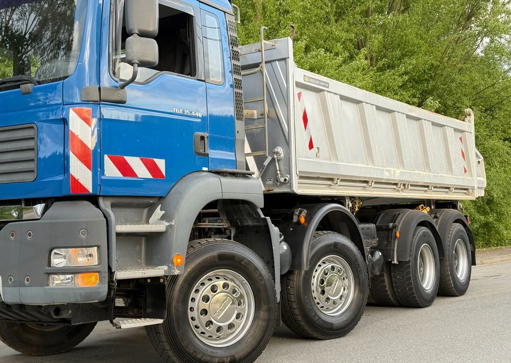 Kravas automašīna pašizgāzējs MAN * Kiper Meiller * Wywrotka * 35-440 *  MAN TGA 8X4 * Stan Perfekcyjny *: foto 6