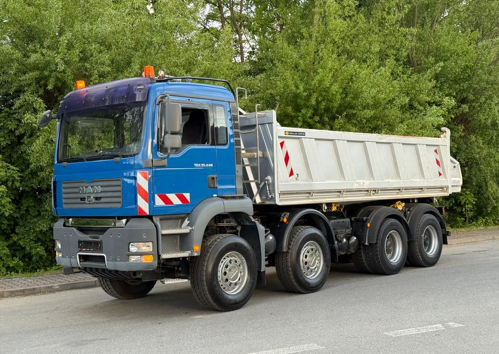 Kravas automašīna pašizgāzējs MAN * Kiper Meiller * Wywrotka * 35-440 *  MAN TGA 8X4 * Stan Perfekcyjny *: foto 17