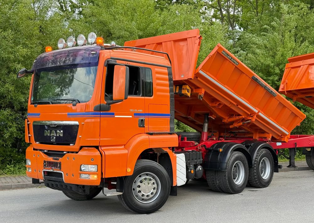 Kravas automašīna pašizgāzējs MAN * Kiper * Wywrotka * 26-480 *  MAN TGS 6x4 Bordmatic * Zastaw  * Stan Perfekcyjny *: foto 12