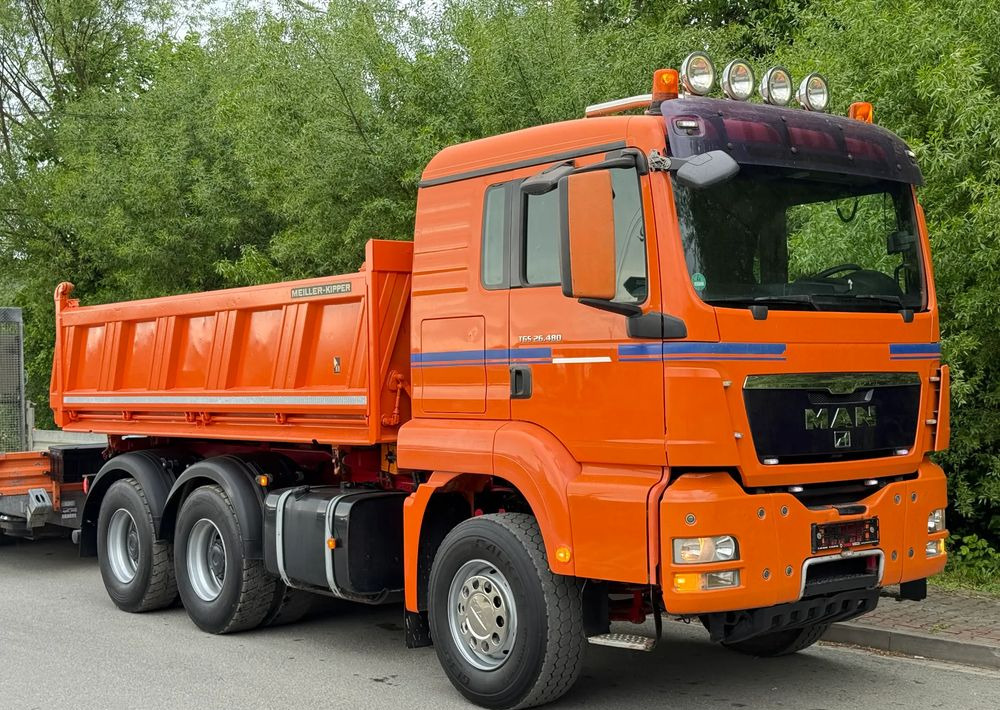 MAN * Kiper * Wywrotka * 26-480 * MAN TGS 6x4 Bordmatic * Zastaw Tandem Niskopodwozie * Stan Perfekcyjny * - Kravas automašīna pašizgāzējs: foto 3 MAN * Kiper * Wywrotka * 26-480 * MAN TGS 6x4 Bordmatic * Zastaw Tandem Niskopodwozie * Stan Perfekcyjny * - Kravas automašīna pašizgāzējs: foto 3