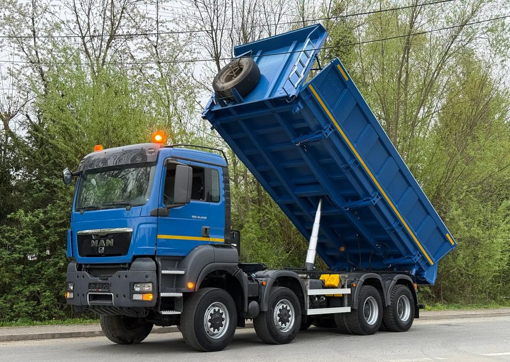 MAN * Kiper * Wywrotka * 35-440 * MAN TGS * 8X8 * Bordmatic * Bardzo Dobry Stan - Kravas automašīna pašizgāzējs: foto 1 MAN * Kiper * Wywrotka * 35-440 * MAN TGS * 8X8 * Bordmatic * Bardzo Dobry Stan - Kravas automašīna pašizgāzējs: foto 1