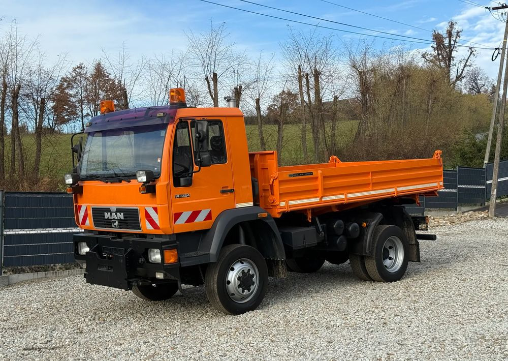 MAN * MAN 14-220 * Kiper Wywrotka Meiller * 4x4 * Zimowe Utrzymanie * Unimog * - Kravas automašīna pašizgāzējs: foto 2 MAN * MAN 14-220 * Kiper Wywrotka Meiller * 4x4 * Zimowe Utrzymanie * Unimog * - Kravas automašīna pašizgāzējs: foto 2