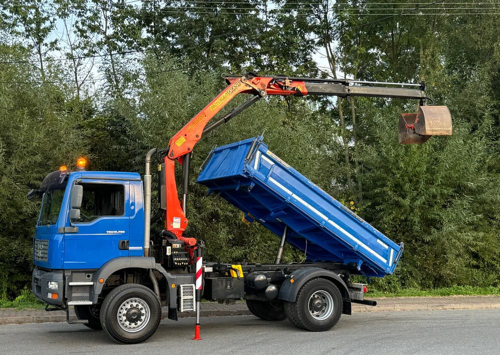 Kravas automašīna pašizgāzējs MAN * MAN 18 280 * KIPER WYWROTKA * 4x4 * HDS Palfinger  120 STAN BARDZO DOBRY * Sprowadzony: foto 19