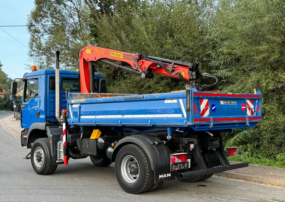 Kravas automašīna pašizgāzējs MAN * MAN 18 280 * KIPER WYWROTKA * 4x4 * HDS Palfinger  120 STAN BARDZO DOBRY * Sprowadzony: foto 17