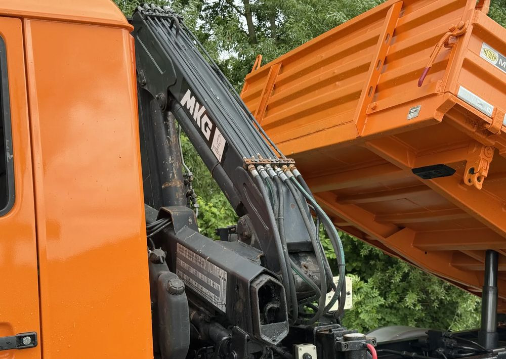 Kravas automašīna pašizgāzējs MAN * MAN LE 10.220 *Kiper Wywrotka * 4x4 * Pług Piaskarka * Zimowe Utrzymanie * Sprowadzony * HDS MKG *: foto 11