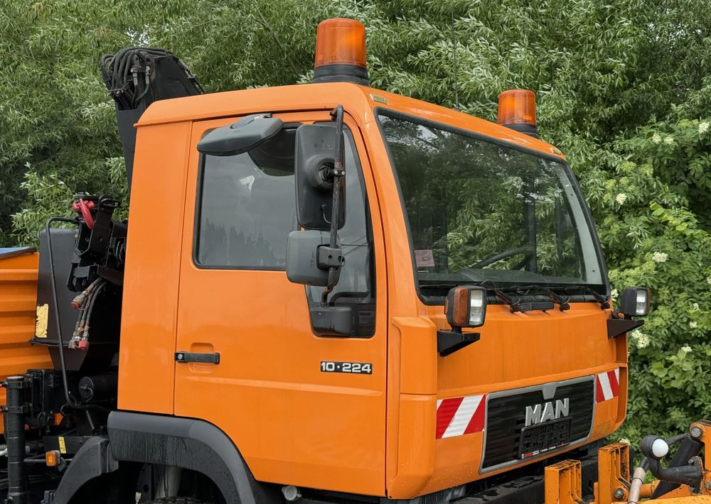 Kravas automašīna pašizgāzējs MAN * MAN LE 10.220 *Kiper Wywrotka * 4x4 * Pług Piaskarka * Zimowe Utrzymanie * Sprowadzony * HDS MKG *: foto 20