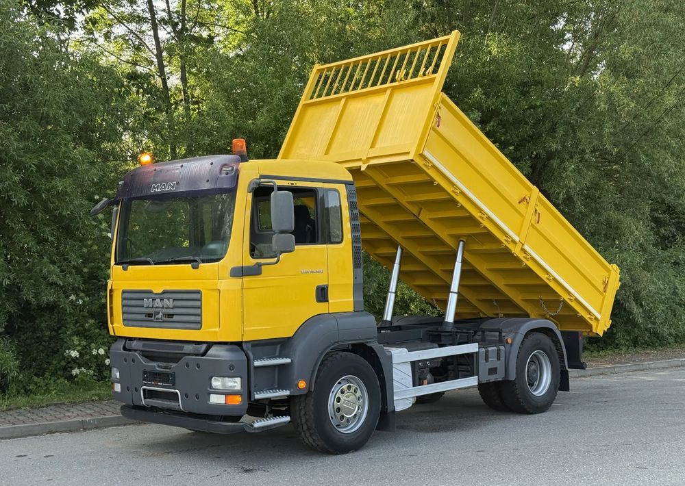Kravas automašīna pašizgāzējs MAN * MAN TGA 18-320 * Kiper Wywrotka * 4x2 * Kran * Sprowadzony* Bardzo Dobry Stan: foto 19