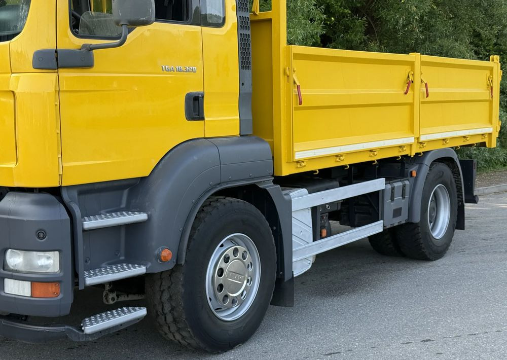 Kravas automašīna pašizgāzējs MAN * MAN TGA 18-320 * Kiper Wywrotka * 4x2 * Kran * Sprowadzony* Bardzo Dobry Stan: foto 15