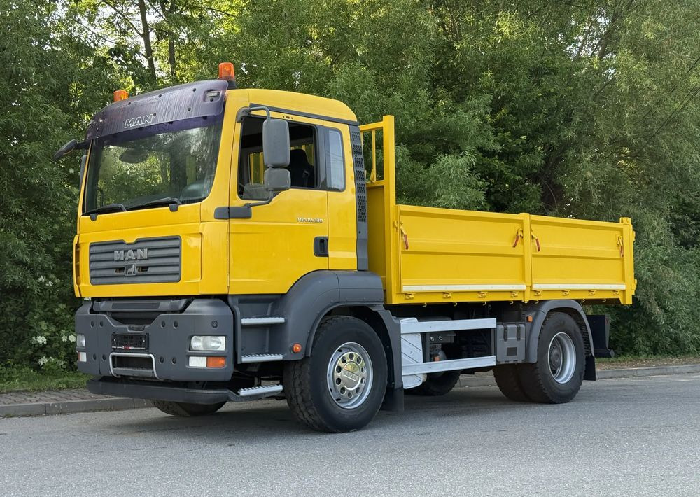 Kravas automašīna pašizgāzējs MAN * MAN TGA 18-320 * Kiper Wywrotka * 4x2 * Kran * Sprowadzony* Bardzo Dobry Stan: foto 12