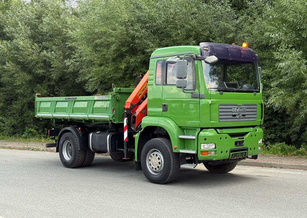 MAN * MAN TGA 18-360 * Kiper Wywrotka * 4x2 * Kran Palfinger PK 9501 Sprowadzony - Kravas automašīna pašizgāzējs: foto 2 MAN * MAN TGA 18-360 * Kiper Wywrotka * 4x2 * Kran Palfinger PK 9501 Sprowadzony - Kravas automašīna pašizgāzējs: foto 2