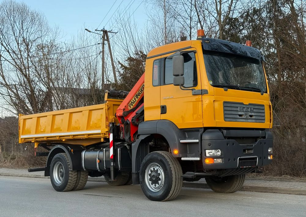 MAN * MAN TGA 18-410 * KIPER WYWROTKA * 4x4 * HDS Palfinger PK16500* Sprowadzony* Bardzo Dobry Stan * - Kravas automašīna pašizgāzējs: foto 2 MAN * MAN TGA 18-410 * KIPER WYWROTKA * 4x4 * HDS Palfinger PK16500* Sprowadzony* Bardzo Dobry Stan * - Kravas automašīna pašizgāzējs: foto 2