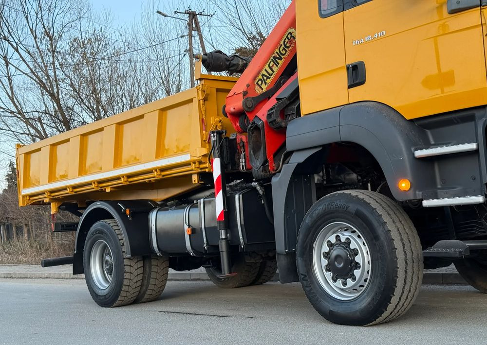 MAN * MAN TGA 18-410 * KIPER WYWROTKA * 4x4 * HDS Palfinger PK16500* Sprowadzony* Bardzo Dobry Stan * - Kravas automašīna pašizgāzējs: foto 5 MAN * MAN TGA 18-410 * KIPER WYWROTKA * 4x4 * HDS Palfinger PK16500* Sprowadzony* Bardzo Dobry Stan * - Kravas automašīna pašizgāzējs: foto 5