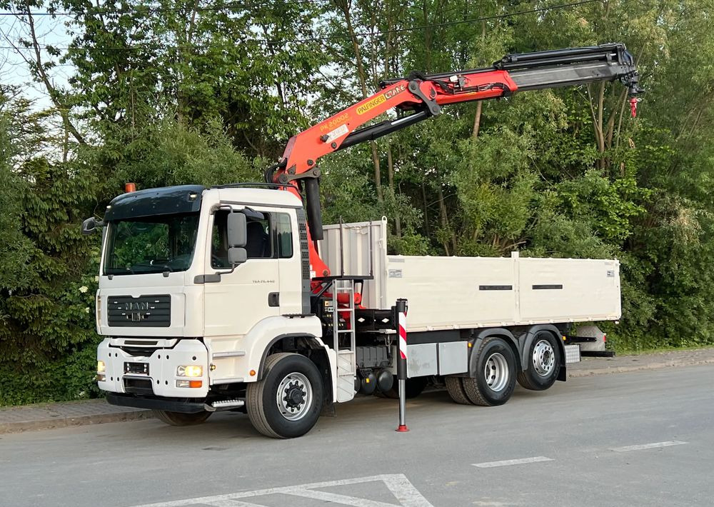 MAN * TGA 26-440 * 4x6 Hydrodrive * HDS Palfinger PK 20002 * Bardzo Dobry Stan - Bortu kravas automašīna/ Platforma, Kravas auto ar manipulatoru: foto 1 MAN * TGA 26-440 * 4x6 Hydrodrive * HDS Palfinger PK 20002 * Bardzo Dobry Stan - Bortu kravas automašīna/ Platforma, Kravas auto ar manipulatoru: foto 1