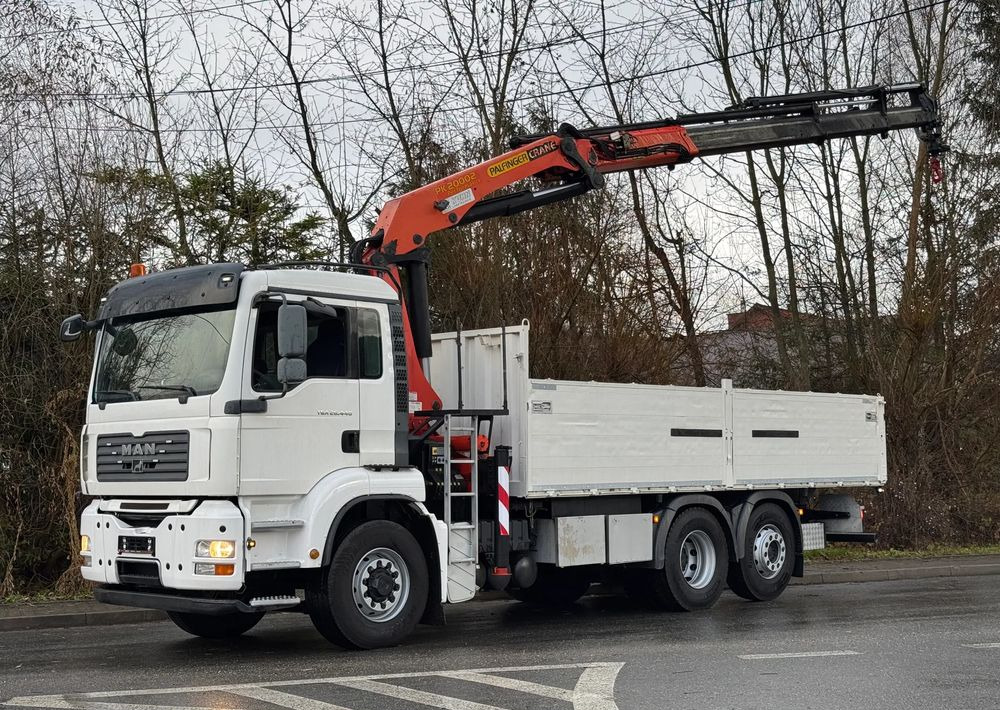 MAN * TGA 26-440 * 4x6 Hydrodrive * HDS Palfinger PK 20002 * Bardzo Dobry Stan - Bortu kravas automašīna/ Platforma, Kravas auto ar manipulatoru: foto 1 MAN * TGA 26-440 * 4x6 Hydrodrive * HDS Palfinger PK 20002 * Bardzo Dobry Stan - Bortu kravas automašīna/ Platforma, Kravas auto ar manipulatoru: foto 1