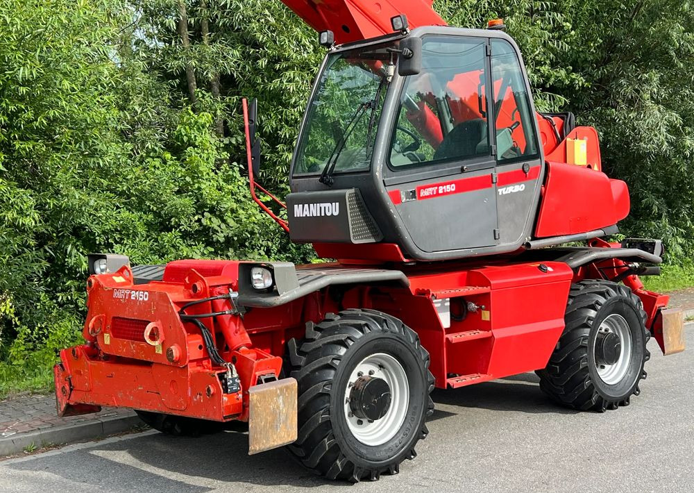 Teleskopiskais iekrāvējs Manitou ŁADOWARKA TELESKOPOWA MANITOU MRT 2150 STAN IDEALNY: foto 17