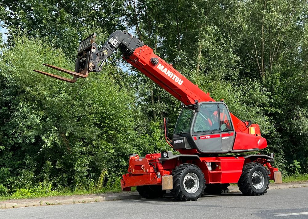 Teleskopiskais iekrāvējs Manitou ŁADOWARKA TELESKOPOWA MANITOU MRT 2150 STAN IDEALNY: foto 16