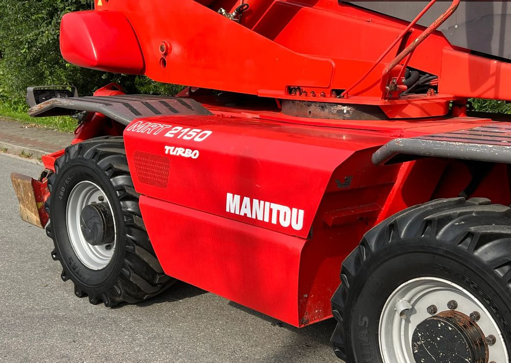 Teleskopiskais iekrāvējs Manitou ŁADOWARKA TELESKOPOWA MANITOU MRT 2150 STAN IDEALNY: foto 9