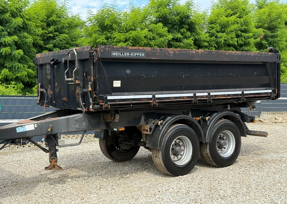 Meiller * Przyczepa Tandem * Meiller Mzda * Kiper Wywrotka x3 * Stan Idealny - Piekabe pašizgāzējs: foto 1 Meiller * Przyczepa Tandem * Meiller Mzda * Kiper Wywrotka x3 * Stan Idealny - Piekabe pašizgāzējs: foto 1