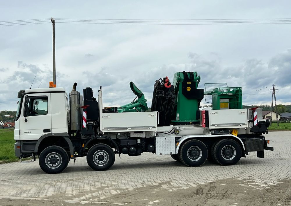 Mercedes-Benz * HDS Palfinger 150002 + FLY JIB PJ 170 * Mercedes Actros 8x6 * Dźwig * 40 TON * Wyciągarka * 35 Metrów * Kosz * - Kravas auto ar manipulatoru: foto 3 Mercedes-Benz * HDS Palfinger 150002 + FLY JIB PJ 170 * Mercedes Actros 8x6 * Dźwig * 40 TON * Wyciągarka * 35 Metrów * Kosz * - Kravas auto ar manipulatoru: foto 3