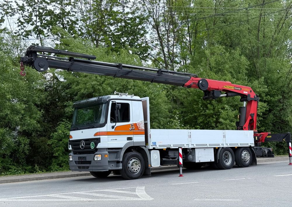 Mercedes-Benz * Mercedes Actros * KRAN HDS Palfinger PK 44002 Performance * Sprowadzony * Stan Perfekcyjny * - Bortu kravas automašīna/ Platforma, Kravas auto ar manipulatoru: foto 1 Mercedes-Benz * Mercedes Actros * KRAN HDS Palfinger PK 44002 Performance * Sprowadzony * Stan Perfekcyjny * - Bortu kravas automašīna/ Platforma, Kravas auto ar manipulatoru: foto 1