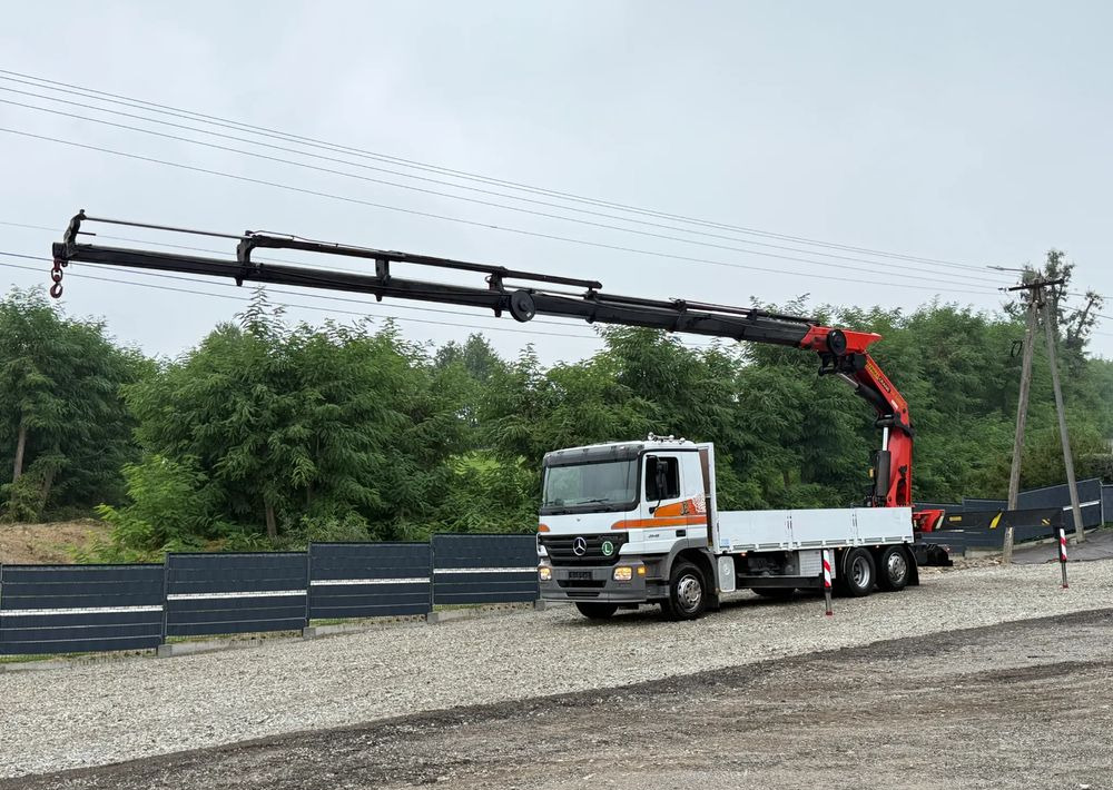 Mercedes-Benz * Mercedes Actros * KRAN HDS Palfinger PK 44002 Performance * Sprowadzony * Stan Perfekcyjny * - Bortu kravas automašīna/ Platforma, Kravas auto ar manipulatoru: foto 1 Mercedes-Benz * Mercedes Actros * KRAN HDS Palfinger PK 44002 Performance * Sprowadzony * Stan Perfekcyjny * - Bortu kravas automašīna/ Platforma, Kravas auto ar manipulatoru: foto 1