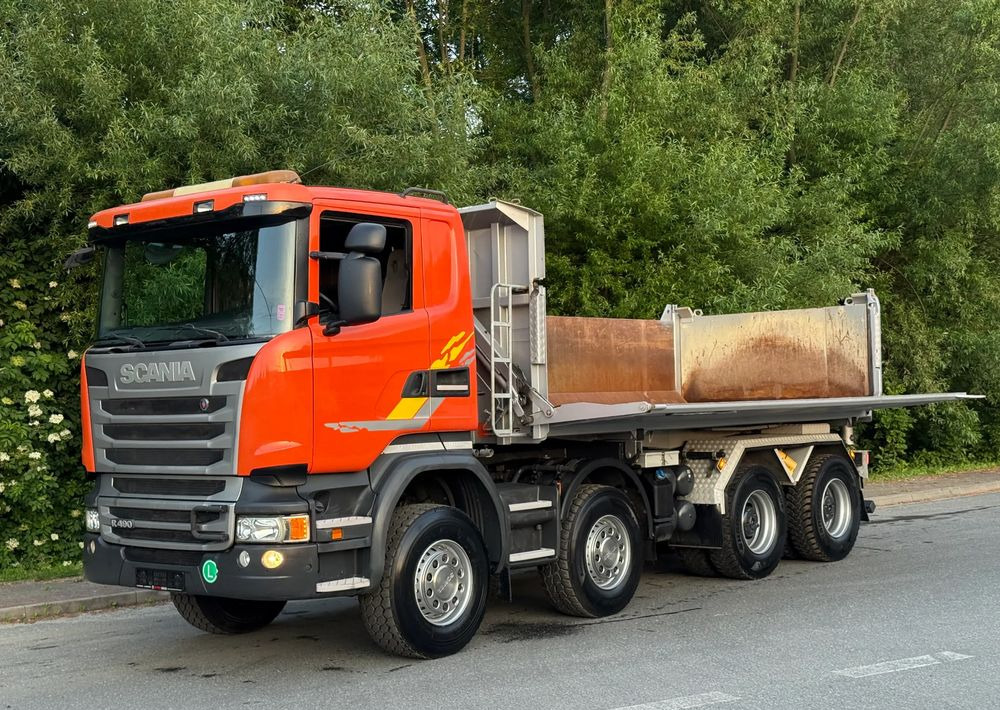 Kravas automašīna pašizgāzējs Scania * Kiper * Wywrotka *  Scania R490 * 8X4 * Bordmatic * Jak Nowy * Stan Perfekcyjny * Sprowadzony: foto 10