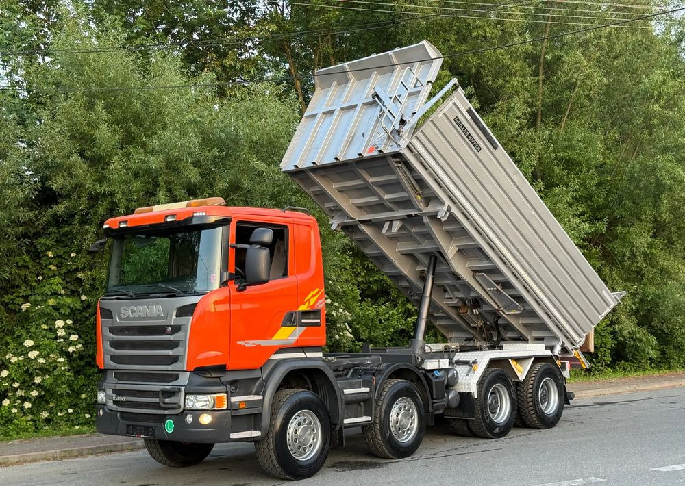 Kravas automašīna pašizgāzējs Scania * Kiper * Wywrotka *  Scania R490 * 8X4 * Bordmatic * Jak Nowy * Stan Perfekcyjny * Sprowadzony: foto 14