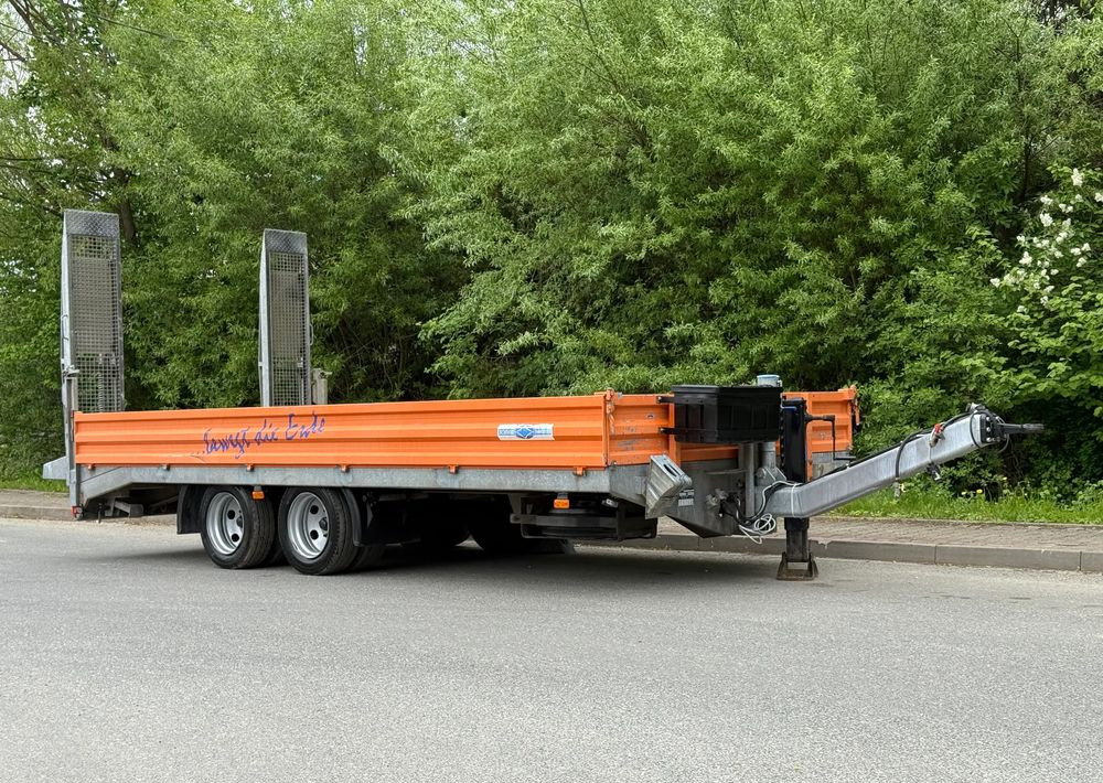 Schmidt * Przyczepa do Przewozu Maszyn Koparek * Schmidt * Najazdy * Jak NOWA - Celtniecības tehnikas piekabe: foto 1 Schmidt * Przyczepa do Przewozu Maszyn Koparek * Schmidt * Najazdy * Jak NOWA - Celtniecības tehnikas piekabe: foto 1