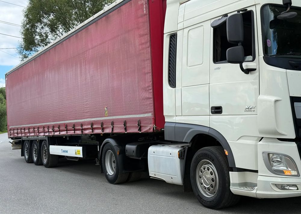 DAF * Zestaw * DAF 106 Euro 6 + Naczepa Krone * Bardzo Dobry Stan - Vilcējs, Tenta puspiekabe: foto 5 DAF * Zestaw * DAF 106 Euro 6 + Naczepa Krone * Bardzo Dobry Stan - Vilcējs, Tenta puspiekabe: foto 5