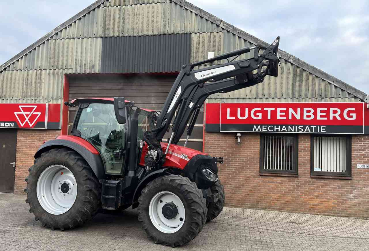 Case Vestrum 100, Quicke voorlader, tractoren *verkocht/sold* - Traktors: foto 1 Case Vestrum 100, Quicke voorlader, tractoren *verkocht/sold* - Traktors: foto 1