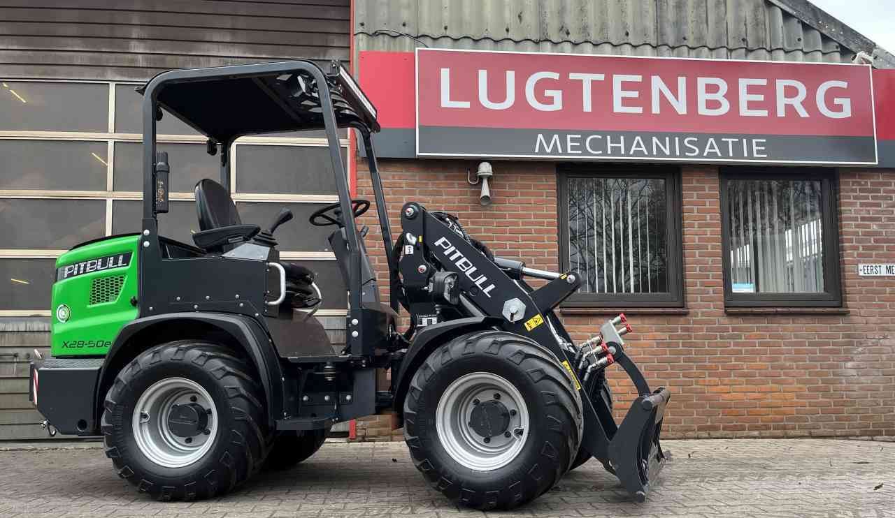 Pitbull 28-50E Elektrische minishovel, compact loader. Shovels - Riteņu iekrāvējs: foto 1 Pitbull 28-50E Elektrische minishovel, compact loader. Shovels - Riteņu iekrāvējs: foto 1