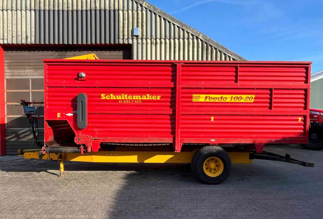 Schuitemaker Feedo 100-20 voerdoseerwagen voerwagen, voermachines - Lopbarības mikseris: foto 1 Schuitemaker Feedo 100-20 voerdoseerwagen voerwagen, voermachines - Lopbarības mikseris: foto 1