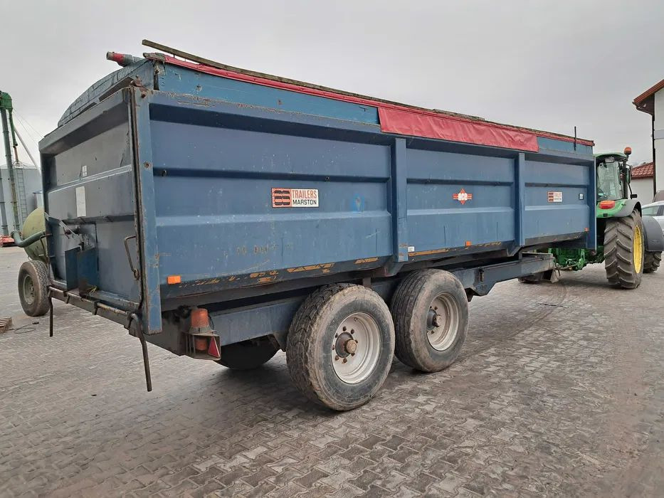 Przyczepa skorupowa Marston 14 ton - Lauksaimniecības piekabe: foto 4 Przyczepa skorupowa Marston 14 ton - Lauksaimniecības piekabe: foto 4